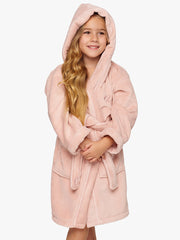 Robe Hooded Orchid Pink Kids